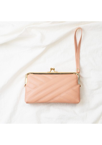 Bayan Cüzdan 2021 Yeni Uzun Debriyaj Basit Vahşi Kütle Ling Ge Fermuar Cüzdan Cep Telefonu Çantası Yurt Dışından fiyatları