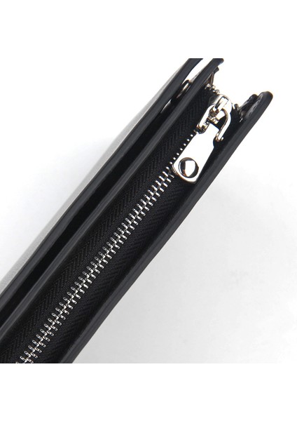 Yeni Erkek Gündelik Uzun Tek Çekmeli Cüzdan Iş Çok Fonksiyonlu Debriyaj Çoklu Kart Cüzdanı Stokta Yurt Dışından indirimleri