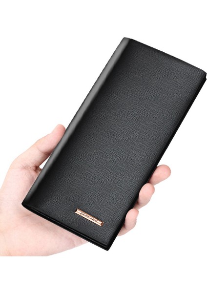 Hengsheng Erkek Uzun Cüzdan Çok Fonksiyonlu Cüzdan Kore Cüzdanı Yurt Dışından