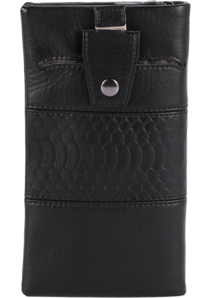 Tasarım Kadın Cüzdan Uzun Yüksek Kaliteli Kadın Debriyaj Fermuar Cüzdan Büyük Kapasiteli Çanta Cep Telefonu Çanta Cep Siyah Yurt Dışından