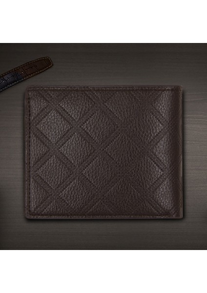 Erkek Kısa Cüzdan Yeni Buff Enine Iki Katlı Cüzdan Künye Ekose Moda Erkek Cüzdan Yurt Dışından modelleri