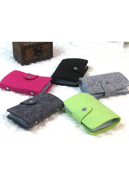 Microgood Vintage Kadın Erkek Kimlik Kredi Kartı Düğme Kılıfı Tutucu Cüzdan Organizatör Hediye Yurt Dışından fırsatları