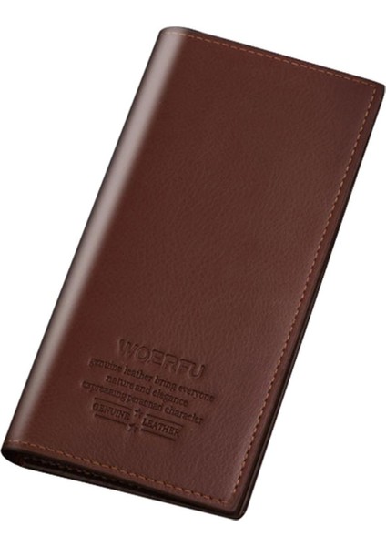 Hengsheng Erkek Cüzdan Uzun Üç Katlı Düz Renk Yumuşak Cüzdan Çoklu Kart Yuvası Bilet Klipsi Üreticileri Fabrika Satış Sınır Ötesi ETicaret Moda Markası Yurt Dışından