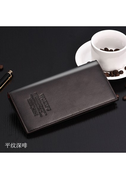 Hengsheng Erkek Cüzdan Uzun Üç Katlı Düz Renk Yumuşak Cüzdan Çoklu Kart Yuvası Bilet Klipsi Üreticileri Fabrika Satış Sınır Ötesi ETicaret Moda Markası Yurt Dışından modelleri