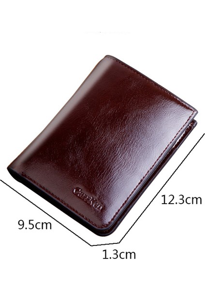 Hengsheng Erkek Kısa Fermuarlı Cüzdan Yağ Balmumu Deri Düğme Cüzdan Erkekler Retro Fabrika Dolar Klip Çoklu Kart Yuvası Yurt Dışından fiyatları