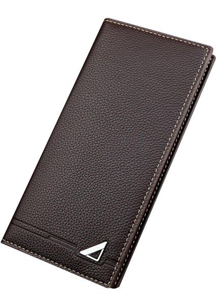 Erkekler Uzun Cüzdan Çanta Çanta Mini Pu Dayanıklı Moda Yumuşak Para Para Kartları Tutucu Yurt Dışından