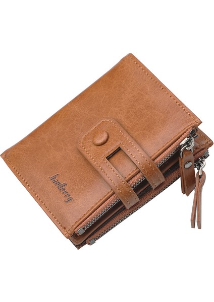 Modaya Uygun Yeni Erkek Kısa Cüzdan Kore Versiyonu Fermuarlı Çok Fonksiyonlu Cüzdan, Erkekler Için Büyük Kapasiteli Çok Kartlı Bozuk Para Cüzdanı Yurt Dışından fiyatları