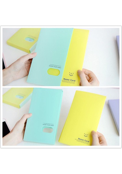 120 Cep Fotoğraf Albümü Gülen Yüz Şeker Renk Kımlık Iş Adı Kart Tutucu Kitap Yurt Dışından indirimleri