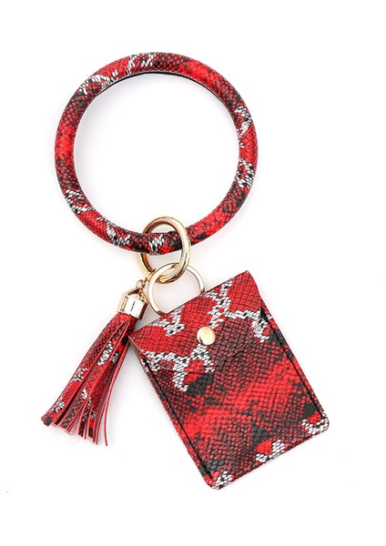 Mini Kadın Düz Renk Püskül Deri Anahtarlık Sikke Kese Çanta Kart Çantası Yurt Dışından fırsatları