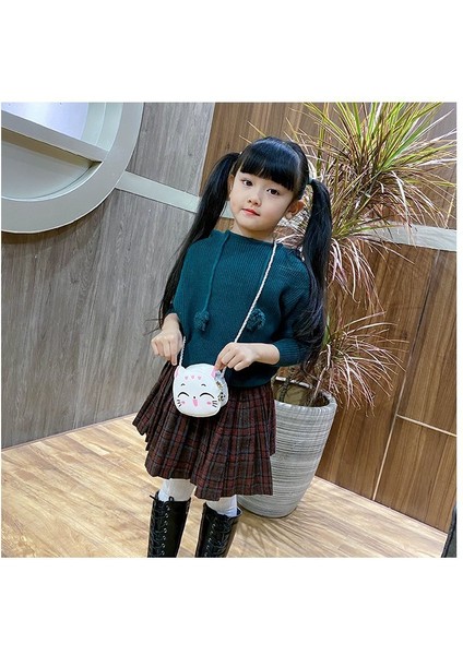 Çocuk Crossbody Çanta Sevimli Kedi Çocuklar Moda Bozuk Para Cüzdanı Cüzdan Çanta Güzel Erkek ve Kız Mini Omuz Çantaları Cüzdan Yurt Dışından modelleri