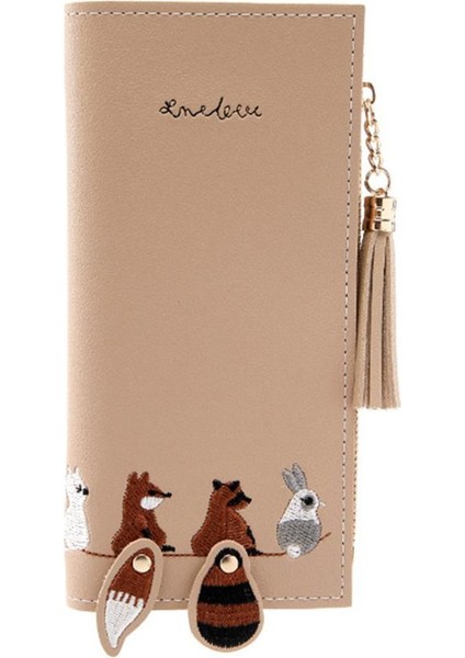 Güzel Uzun Paragraf Fermuar Çile Çanta Küçük Debriyaj Tokası Kadın Cüzdan Yurt Dışından