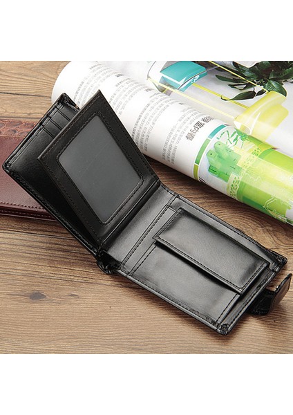 Göbeklady Şık Erkek Iş Retro Kısa Cüzdan Tokası Çok Fonksiyonlu Çanta Yurt Dışından modelleri