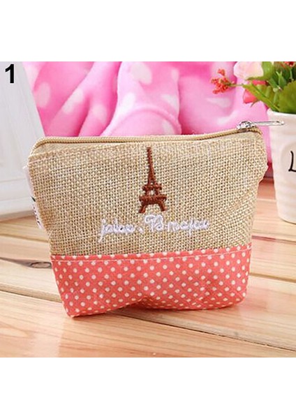 Microgood Retro Pamuk Fermuar Kapatma Mini Bozuk Para Cüzdanı Çanta Kılıfı Cüzdan Para Çantası Kılıf Yurt Dışından fiyatları