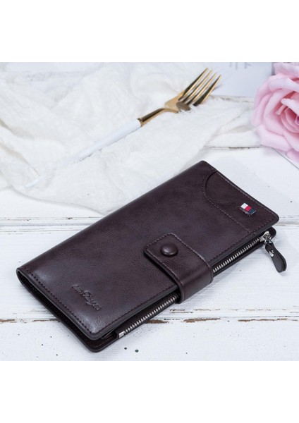 2020 Yeni Erkek Cüzdan Kore Versiyonu Iş Uzun Çok Fonksiyonlu Çok Kartlı Cüzdan Moda Büyük Kapasiteli Bozuk Para Cüzdanı Yurt Dışından