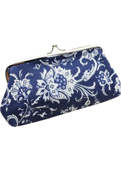 Kadın Etnik Baskılı Uzun Tokalar Kanvas Cüzdan Kart Anahtarları Çanta Manşonlar Çanta Yurt Dışından fiyatları