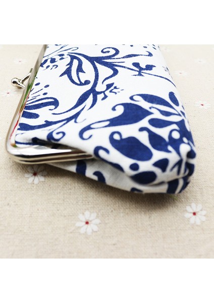 Kadın Etnik Baskılı Uzun Tokalar Kanvas Cüzdan Kart Anahtarları Çanta Manşonlar Çanta Yurt Dışından fırsatları