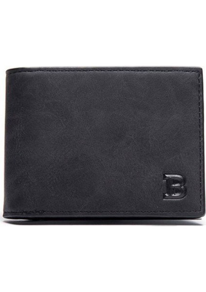 Moda Erkek Erkek Cüzdan Çanta Kart Yeri Nakit Para Çantası Kısa Katlanır Fermuar Yurt Dışından