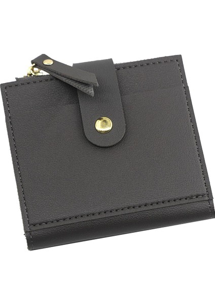 Cüzdan Çok Yuvalı Kolye Fermuar Kare Kısa Toka Katlanır Kadın Cüzdan Alışveriş Için Yurt Dışından