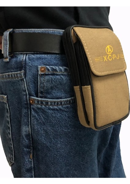 Moda Yeni Çift Katmanlı Kapaklı Yıkama Bezi Spor Değişim Açık Çanta Erkek Eğlence Cep Telefonu Çanta Bel Paketi Fanny Paketi Yurt Dışından fiyatları