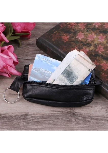 Thınkthendo Moda Erkek Kadın Kız Anahtarlık Cüzdan Para Kart Mini Çanta Fermuar Küçük Değişim Çanta Yurt Dışından indirimleri