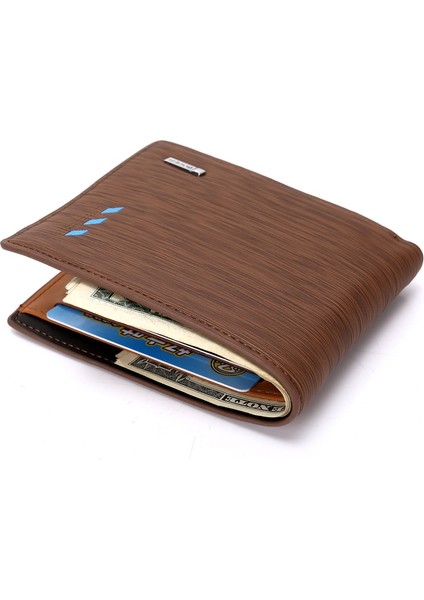 Lüks Erkek Iş Pu Deri Cüzdan Cüzdan Marka Kısa Ince Erkek Çantalar Para Kredi Kartı Ince Hombre Billetera Portafoglio Yurt Dışından modelleri