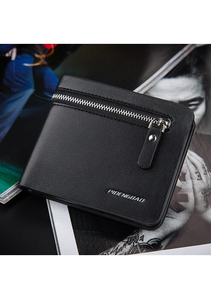 Pidenbao 2017 Yeni Fermuarlı Cüzdan Erkek Moda Yatay Cüzdan Adına Çoklu Kart Öğrenci Kartı Paketinin Kore Versiyonu Yurt Dışından indirimleri