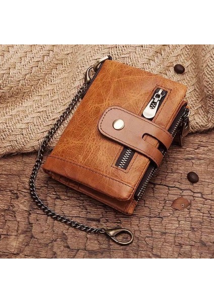 Erkek Cüzdan Geniş Uygulamalı Çok Fonksiyonlu Güçlü Fermuarlı Cüzdan Yurt Dışından fiyatları