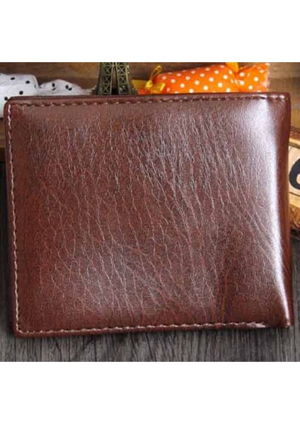 Microgood Erkek Deri Bifold Cüzdan Kredi/kimlik Kartı Para Tutucu Ince Kısa Çanta Yurt Dışından modelleri