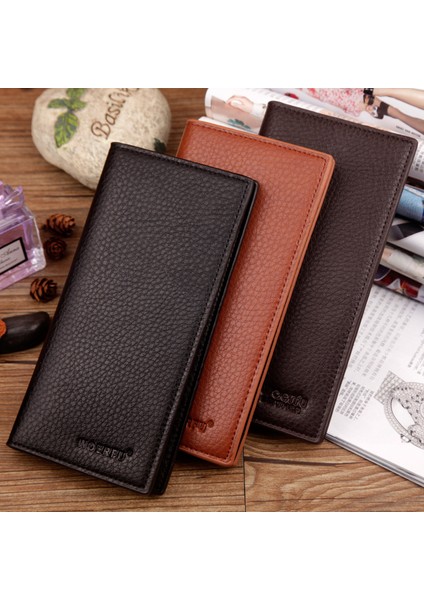 Ince Cüzdan Erkek Uzun Cüzdan Modaya Uygun Iş Kişiliğinin Kore Versiyonu Gündelik Cüzdan Elde Tutulan Erkek Cüzdanı Çok Fonksiyonlu Yurt Dışından fiyatları