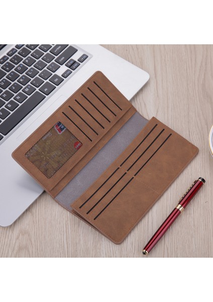 Boliya 2017 Yeni Çoklu Kart Dikişli Uzun Cüzdan Rahat Erkek Takım Çantası Ultra Yumuşak Ultra Çanta Cüzdan Yurt Dışından indirimleri