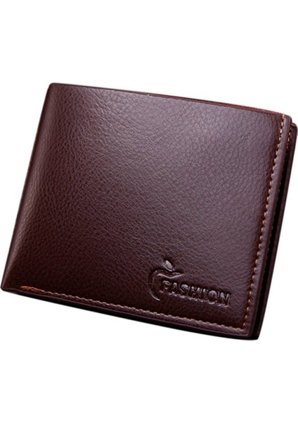 Microgood Erkekler Iş Yumuşak Deri Kısa Cüzdan Çanta Biletleri Kredi Kartı Tutucu Yurt Dışından fırsatları