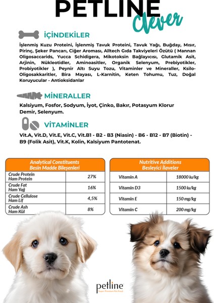 Mini Irk Kuzu Etli Yetişkin Köpek Maması 6kg (2 x 3kg) - Clever