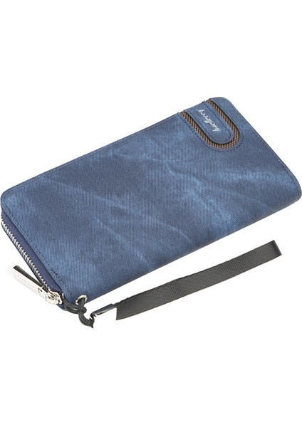 Göbeklady Erkek Cüzdan Pu Iş Çantası Fermuar Çok Fonksiyonlu Kart Yuvası Uzun Yatay Cüzdan Yurt Dışından