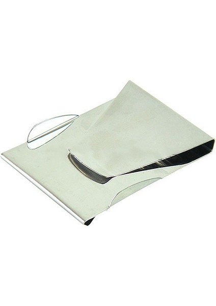 Microgood Paslanmaz Çelik Kimlik Kredi Kartı Tutucu Cüzdan Çift Taraflı Değişim Para Klipsi Yurt Dışından modelleri