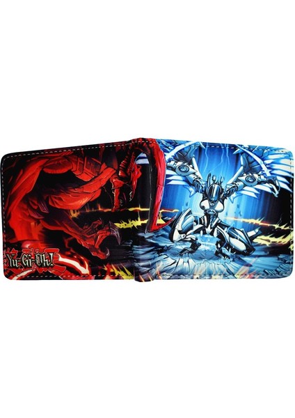 Karikatür Yu Gi Oh Kısa Cüzdan Yüksek Kaliteli Pu Erkek Çanta Çocuğun Bozuk Para Çantaları Yurt Dışından fırsatları