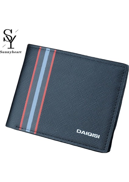 Sunnyheart Para Klipsi Çok Yuvalı Erkek Iş Minimalist Ikiye Katlanmış Ince Cüzdan Yurt Dışından fiyatları