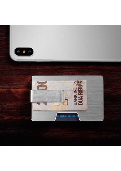 Erkek Alaşımlı Cüzdan Para Klipsi Nakit Kredi Kartı Tutucuyu Engelleme Uluslararası Yurt Dışından indirimleri