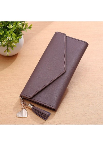 Uzun Bayan Cüzdan Pu Kadın Çanta Çanta Katı Debriyaj Çanta Kartları Nakit Tutucu Yurt Dışından modelleri