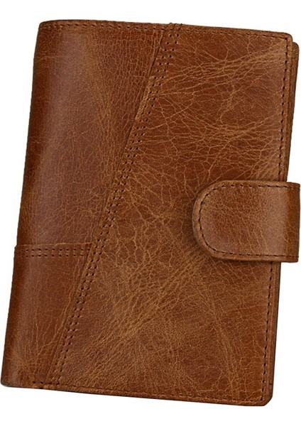 Pu Erkek Cüzdan Retro Erkek Cüzdan Avrupa ve Amerika Moda Cüzdan Deri Kart Kılıfı Kahverengi Yurt Dışından fiyatları