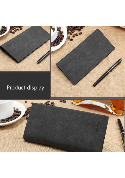 Erkekler Ince Cüzdan Uzun Ince Pu Deri Cüzdan Çanta Yumuşak Para Çantası Küçük Cep Para Kartları Tutucu Yurt Dışından fiyatları