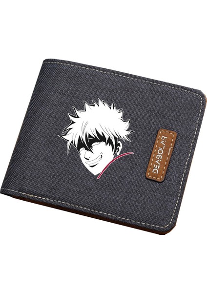 Japonya Anime Gintama Cüzdan Erkek Kadın Kısa Baskı Carteira Bifold Cüzdan Gençler Öğrenci Kanvas Cüzdan Çocuklar Para Kartı Çanta Yurt Dışından modelleri