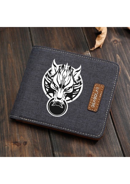 2022 Yeni Oyun Final Fantasy Cüzdan Erkek Gençler Cüzdan Baskı Carteira Moda Öğrenci Para Kart Tutucu Çanta Yurt Dışından