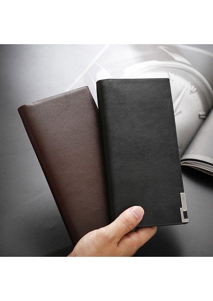 Erkek Uzun Cüzdan Kore Versiyonu Moda Rahat Demir Cüzdan Öğrenci Gençlik Çoklu Kart Cep Telefonu Çantası Nokta Yurt Dışından modelleri