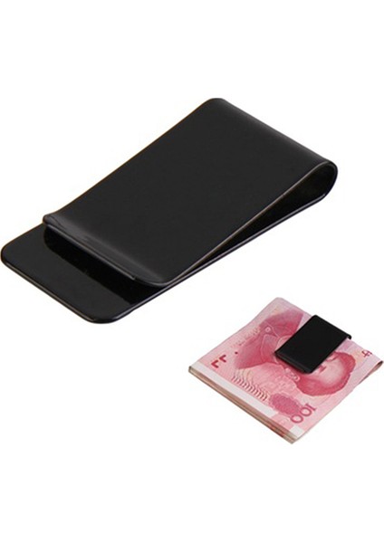 1 Adet Taşınabilir Paslanmaz Çelik Mini Basit Cep Çanta Basit Para Klip Tutucu Yurt Dışından fiyatları