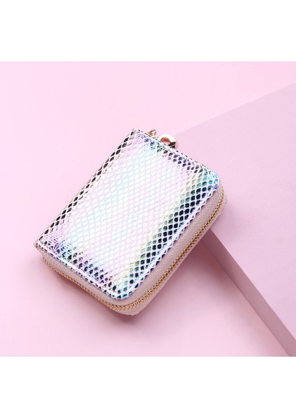 Moda Kadın Engelleme Fermuarlı Cüzdan Seyahat Yolculuk Kimlik Kartı Tutucu Organizatör Küçük Bozuk Para Cüzdanı Kadın Kısa Pullu Kart Tutucu Yurt Dışından fırsatları