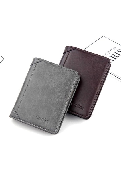 2018 Yeni Öğrenci Erkek Cüzdan Kısa Paragraf Kişilik Moda Gençlik Çok Fonksiyonlu Fermuarlı Rahat Cüzdan Doğrudan Satış Yurt Dışından