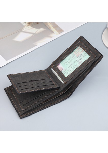 Erkek Cüzdan Kısa Buzlu Kore Versiyonu Cüzdan Dolar Klipsi Kısa Yumuşak Cüzdan Trendi Fermuarlı Çanta Fabrika Yurt Dışından modelleri