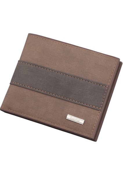 Erkek Cüzdan Kısa Buzlu Kore Versiyonu Cüzdan Dolar Klipsi Kısa Yumuşak Cüzdan Trendi Fermuarlı Çanta Fabrika Yurt Dışından fırsatları