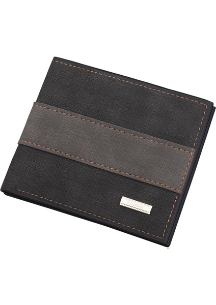 Erkek Cüzdan Kısa Buzlu Kore Versiyonu Cüzdan Dolar Klipsi Kısa Yumuşak Cüzdan Trendi Fermuarlı Çanta Fabrika Yurt Dışından indirimleri