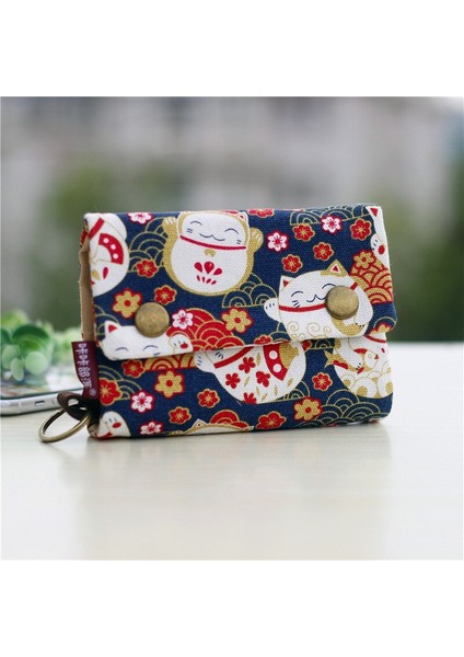 El Yapımı Üç Katlı Kumaş Cüzdan Kadın Erkek Basit Kısa Fermuarlı Çantalar Gençler Için Kişilik Çok Fonksiyonlu Anahtar Çantası Kart Tutucu Yurt Dışından fiyatları